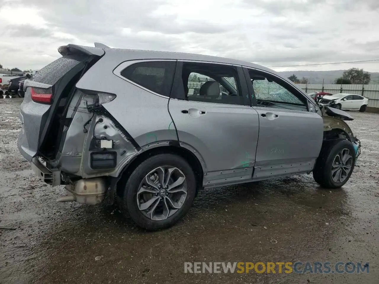 3 Photograph of a damaged car 2HKRW1H55LH423921 HONDA CRV 2020