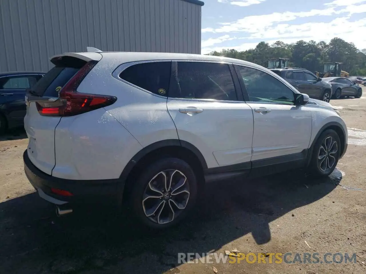 3 Photograph of a damaged car 2HKRW1H56LH416010 HONDA CRV 2020