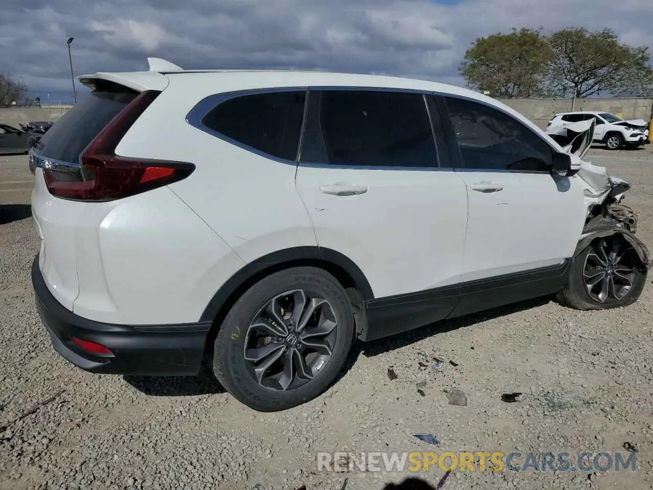 3 Photograph of a damaged car 2HKRW1H56LH428898 HONDA CRV 2020