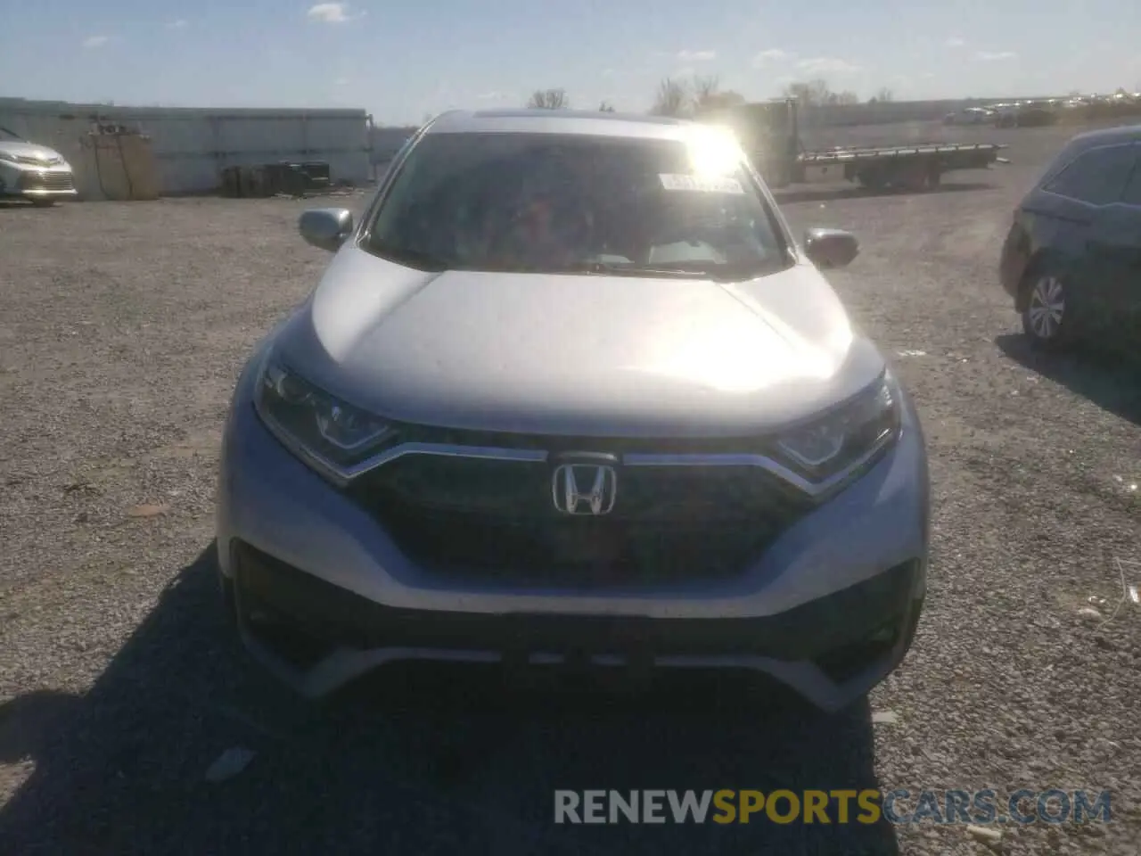 5 Photograph of a damaged car 2HKRW1H57LH409079 HONDA CRV 2020