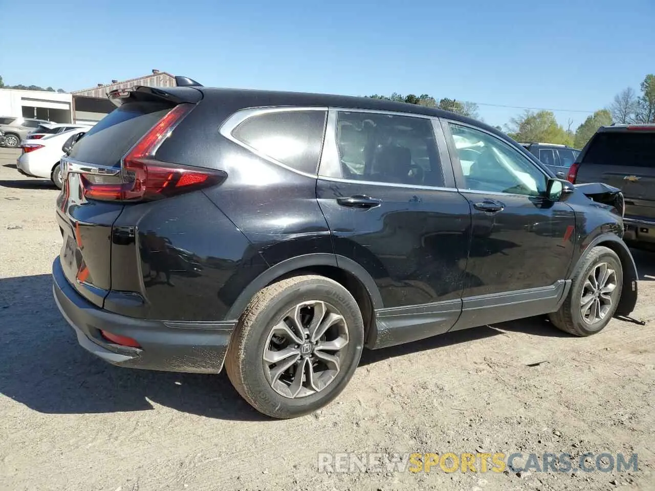 3 Photograph of a damaged car 2HKRW1H59LH407897 HONDA CRV 2020