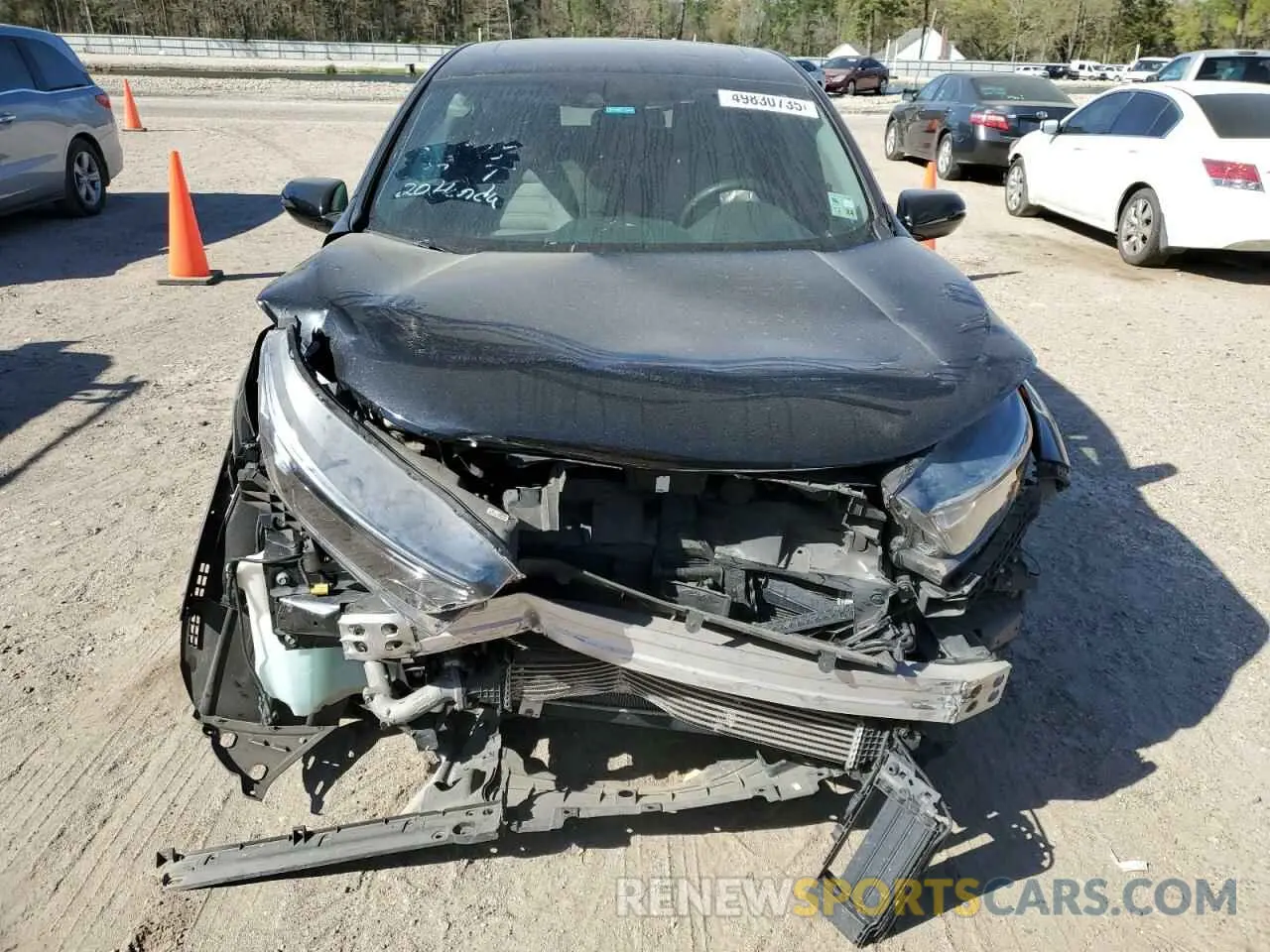5 Photograph of a damaged car 2HKRW1H59LH407897 HONDA CRV 2020