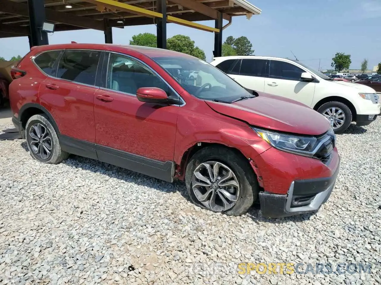 4 Photograph of a damaged car 2HKRW1H59LH414722 HONDA CRV 2020