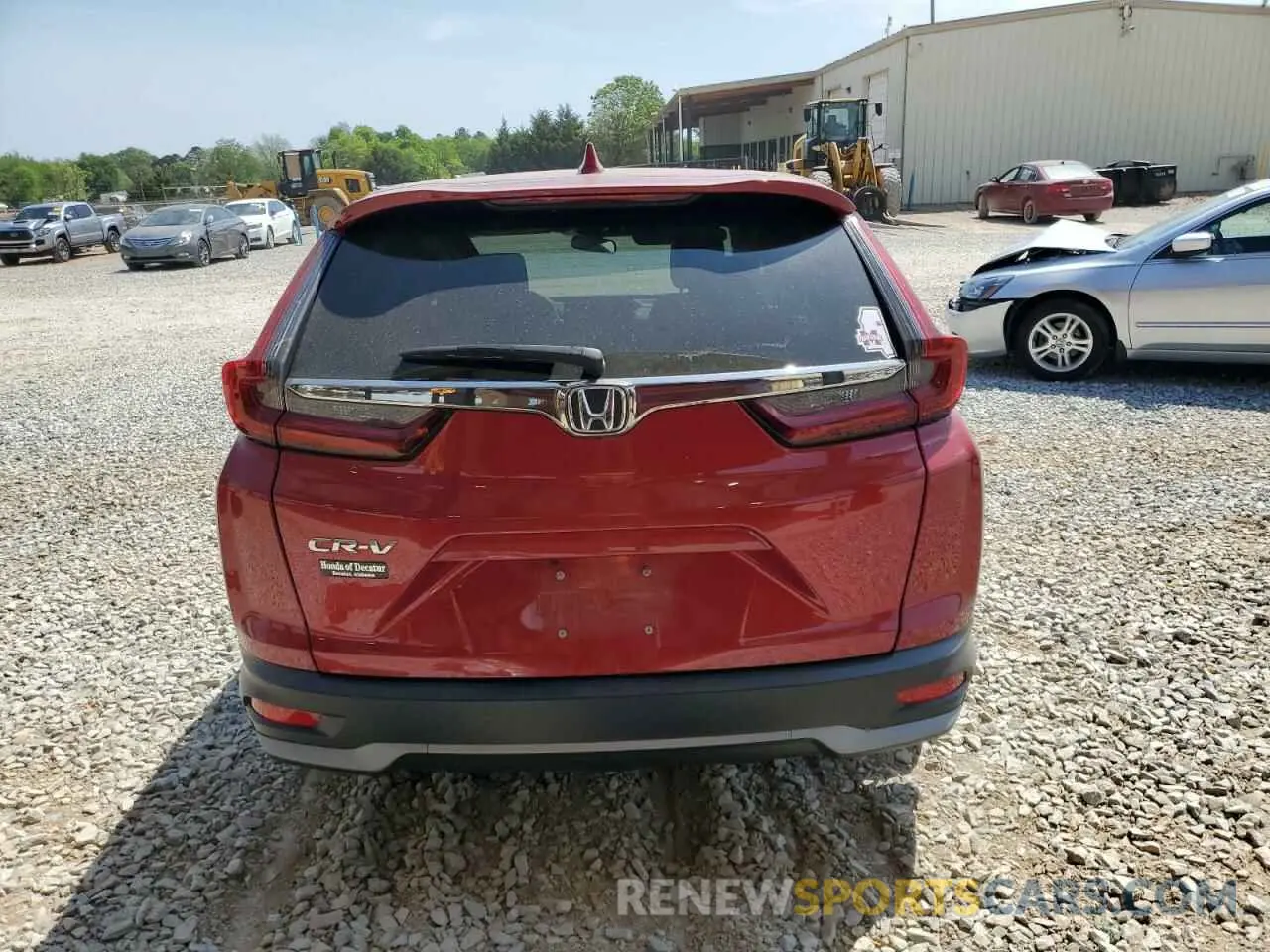 6 Photograph of a damaged car 2HKRW1H59LH414722 HONDA CRV 2020