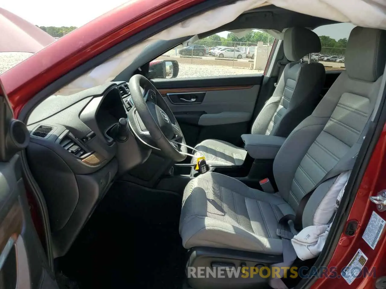 7 Photograph of a damaged car 2HKRW1H59LH414722 HONDA CRV 2020