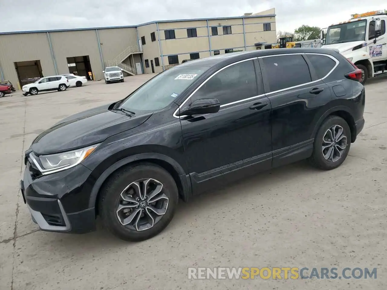 1 Photograph of a damaged car 2HKRW1H5XLH415023 HONDA CRV 2020