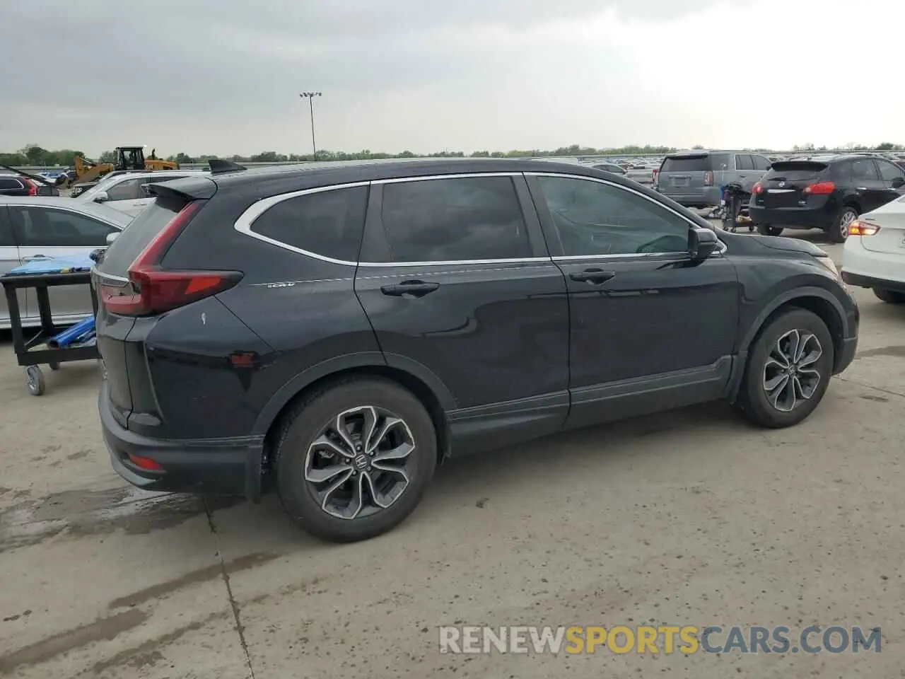 3 Photograph of a damaged car 2HKRW1H5XLH415023 HONDA CRV 2020