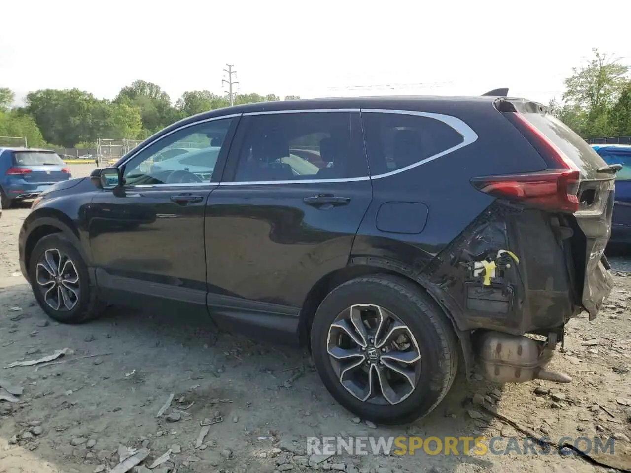 2 Фотография поврежденного автомобиля 2HKRW1H5XLH421260 HONDA CRV 2020