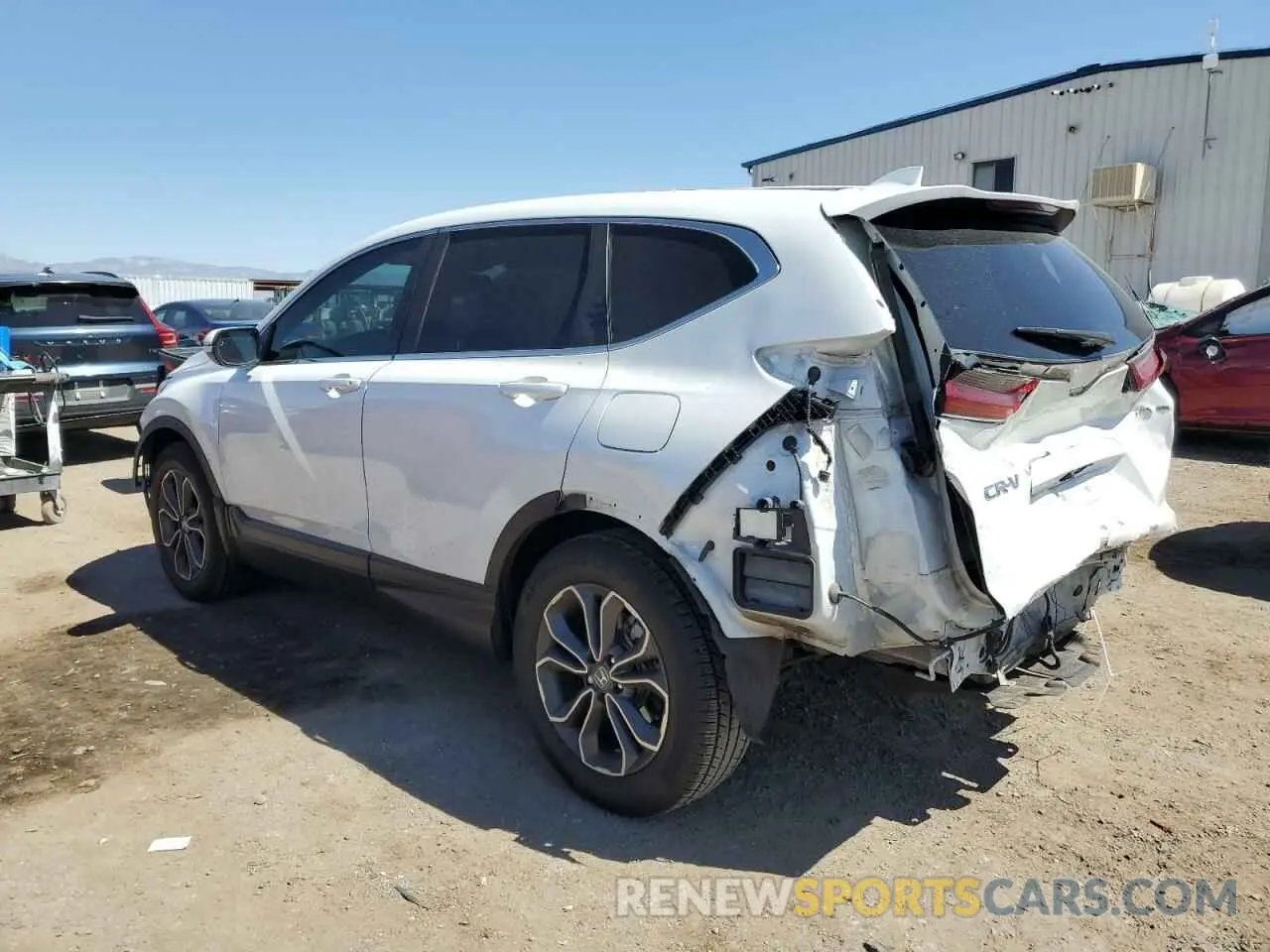 2 Photograph of a damaged car 2HKRW1H80LH416370 HONDA CRV 2020
