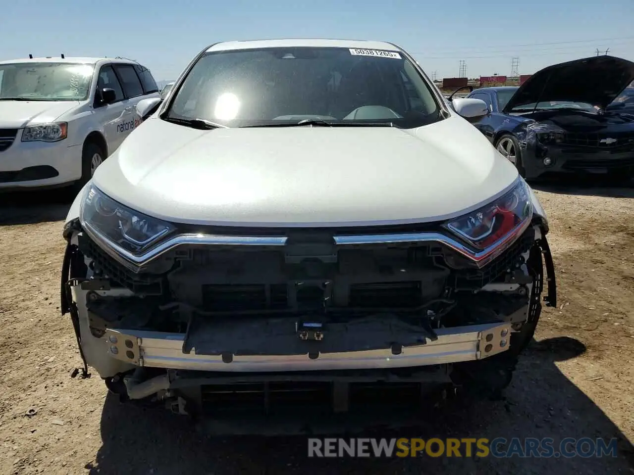 5 Photograph of a damaged car 2HKRW1H80LH416370 HONDA CRV 2020