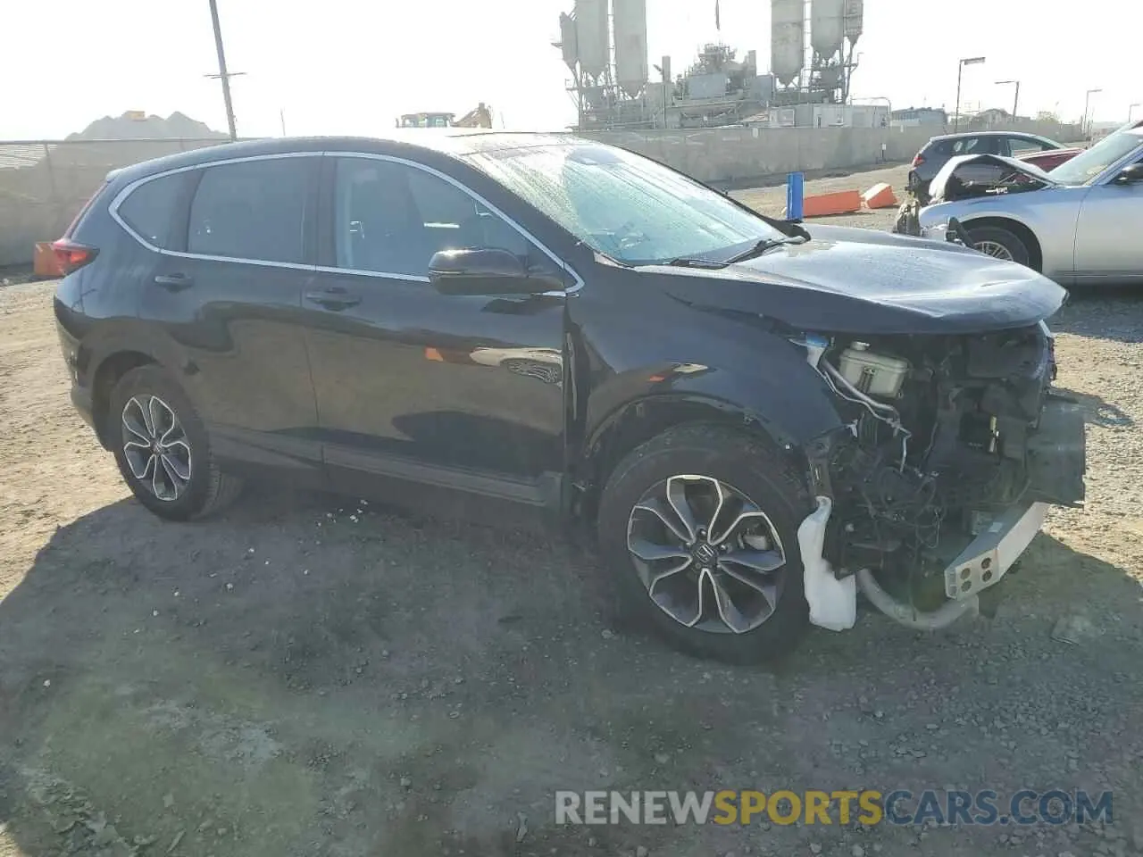 4 Photograph of a damaged car 2HKRW1H82LH424552 HONDA CRV 2020