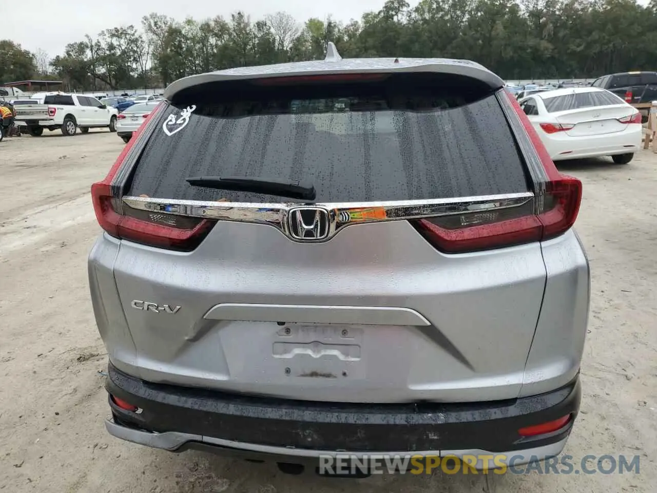 6 Photograph of a damaged car 2HKRW1H83LH426326 HONDA CRV 2020