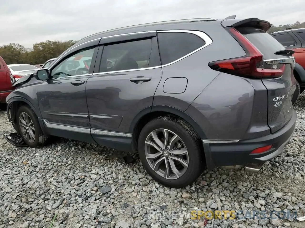2 Photograph of a damaged car 2HKRW1H95LH402540 HONDA CRV 2020