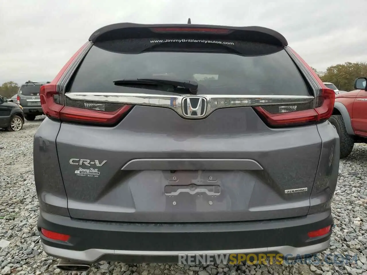 6 Photograph of a damaged car 2HKRW1H95LH402540 HONDA CRV 2020