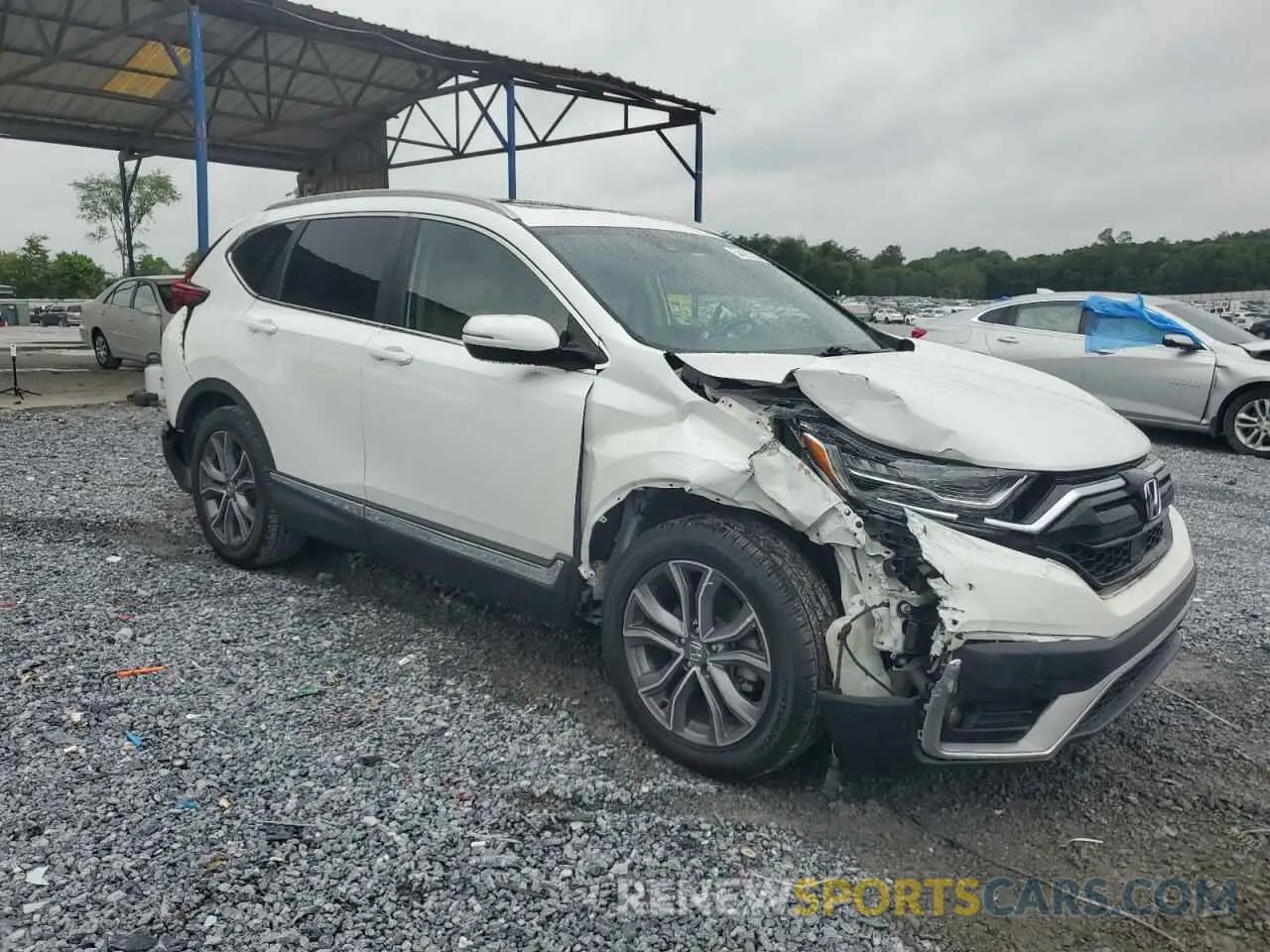 4 Фотография поврежденного автомобиля 2HKRW1H9XLH400766 HONDA CRV 2020