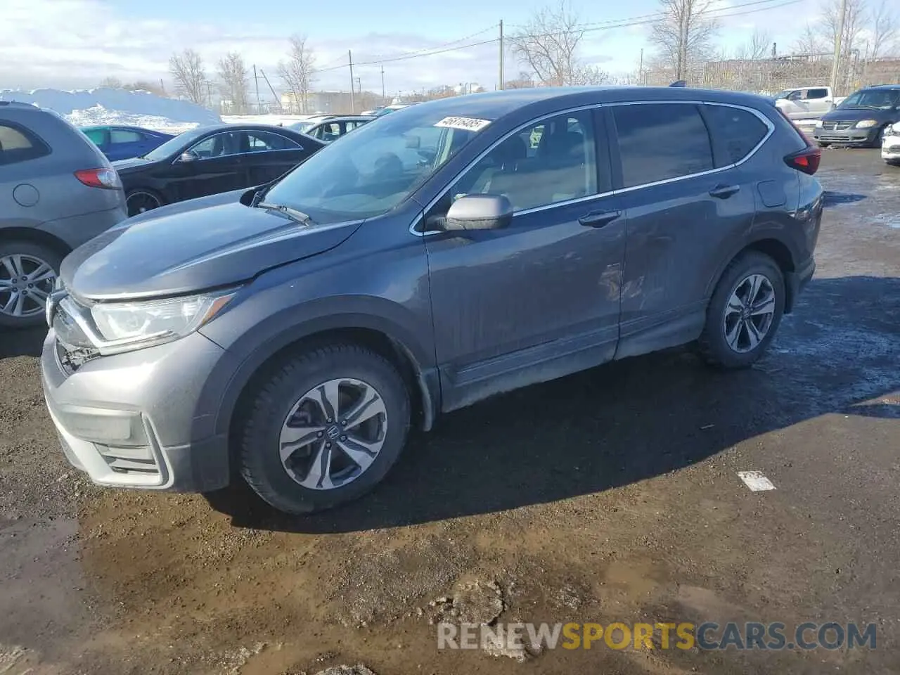 1 Photograph of a damaged car 2HKRW2H22LH240973 HONDA CRV 2020