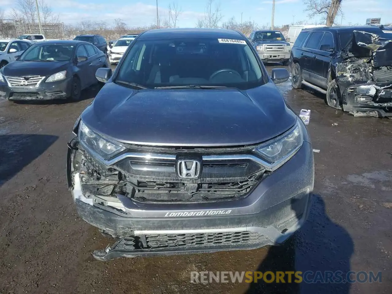 5 Photograph of a damaged car 2HKRW2H22LH240973 HONDA CRV 2020