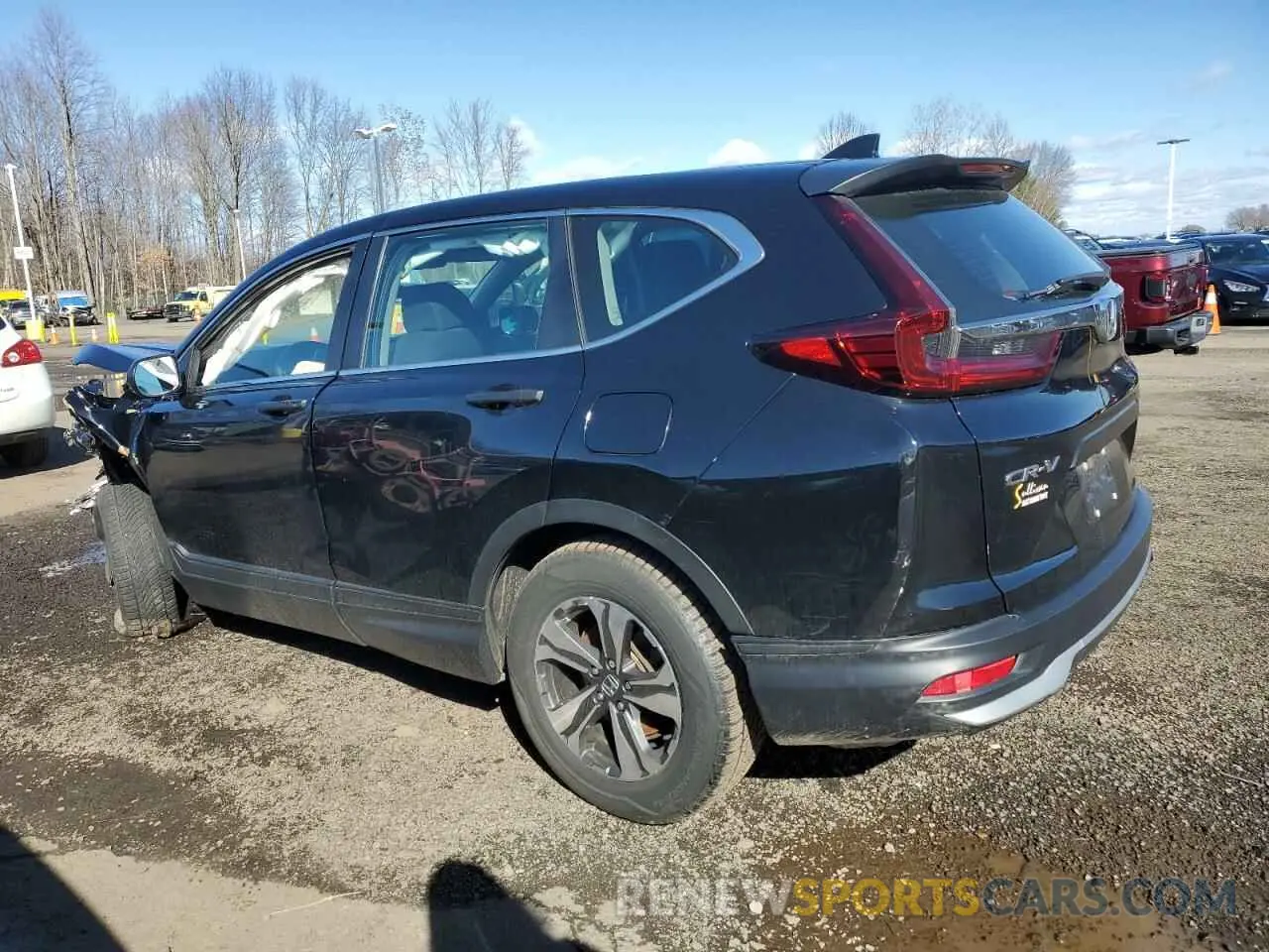 2 Фотография поврежденного автомобиля 2HKRW2H23LH664419 HONDA CRV 2020