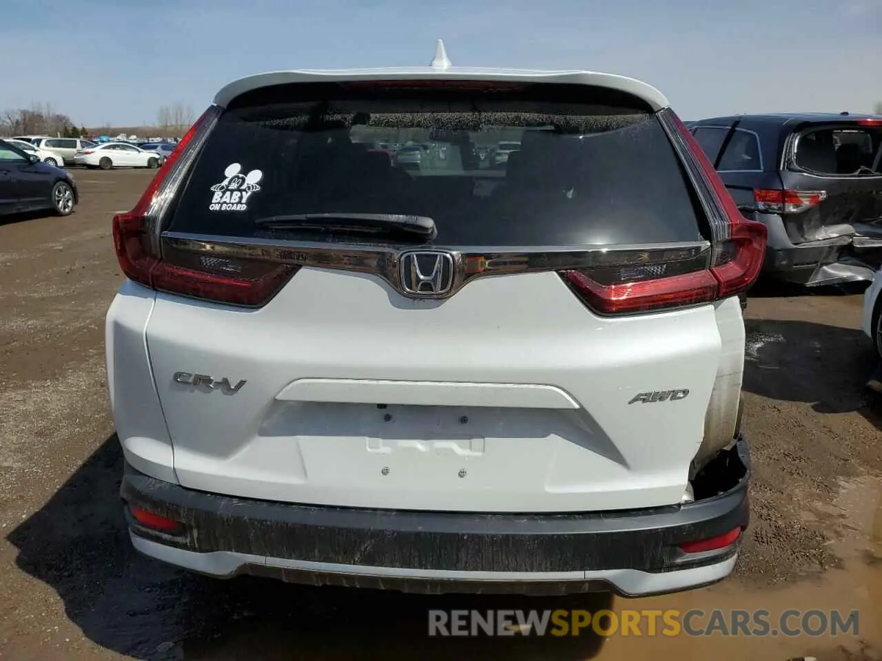 6 Фотография поврежденного автомобиля 2HKRW2H25LH224525 HONDA CRV 2020