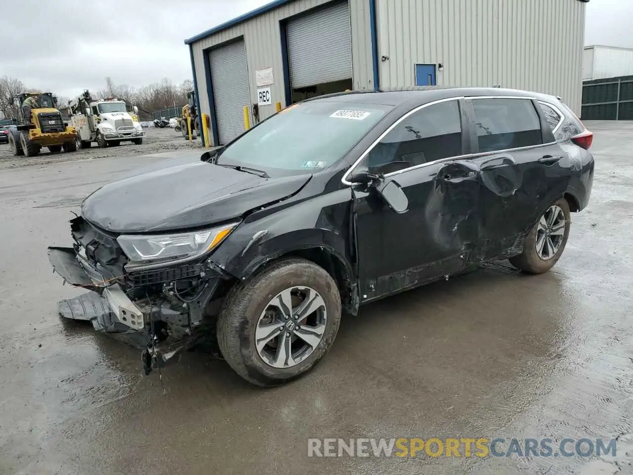 1 Photograph of a damaged car 2HKRW2H25LH647203 HONDA CRV 2020
