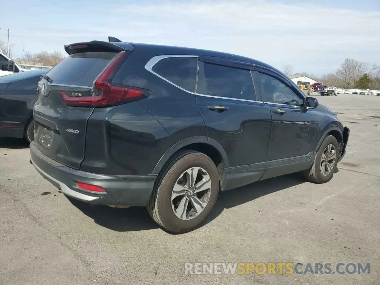 3 Photograph of a damaged car 2HKRW2H26LH613027 HONDA CRV 2020