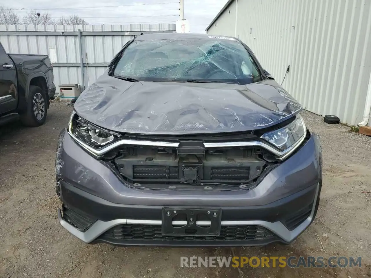 5 Photograph of a damaged car 2HKRW2H28LH223496 HONDA CRV 2020
