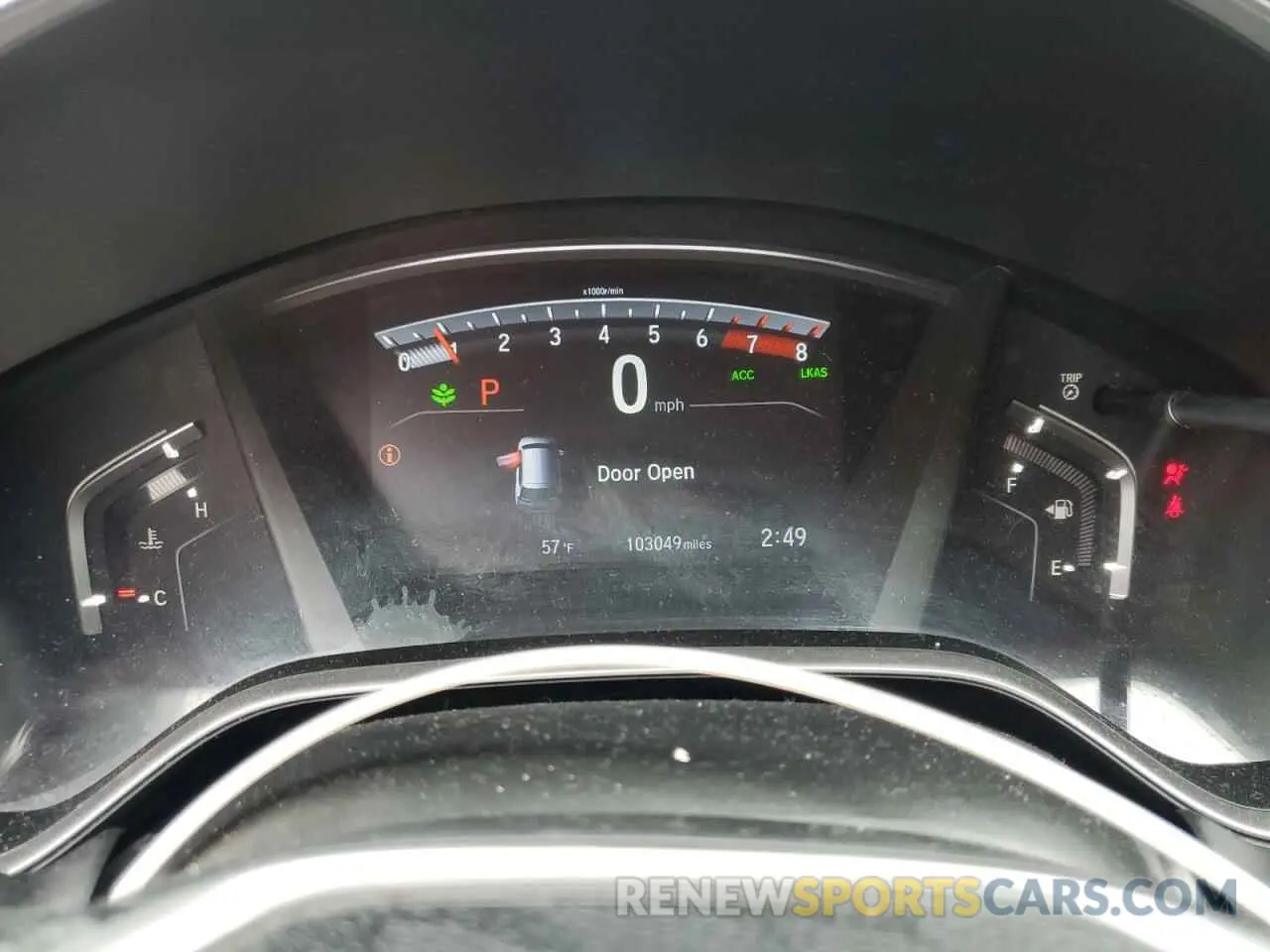 9 Фотография поврежденного автомобиля 2HKRW2H50LH601319 HONDA CRV 2020