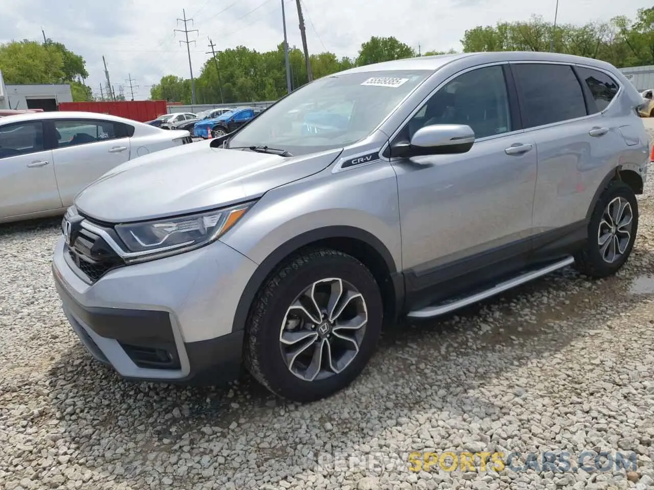 1 Photograph of a damaged car 2HKRW2H52LH669119 HONDA CRV 2020