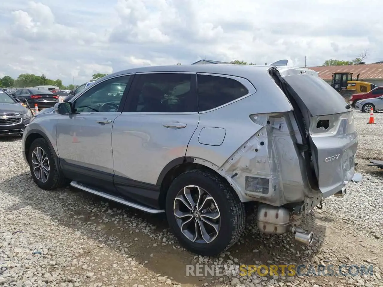 2 Photograph of a damaged car 2HKRW2H52LH669119 HONDA CRV 2020