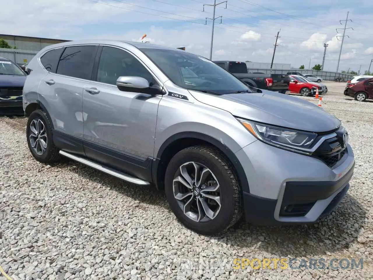 4 Photograph of a damaged car 2HKRW2H52LH669119 HONDA CRV 2020