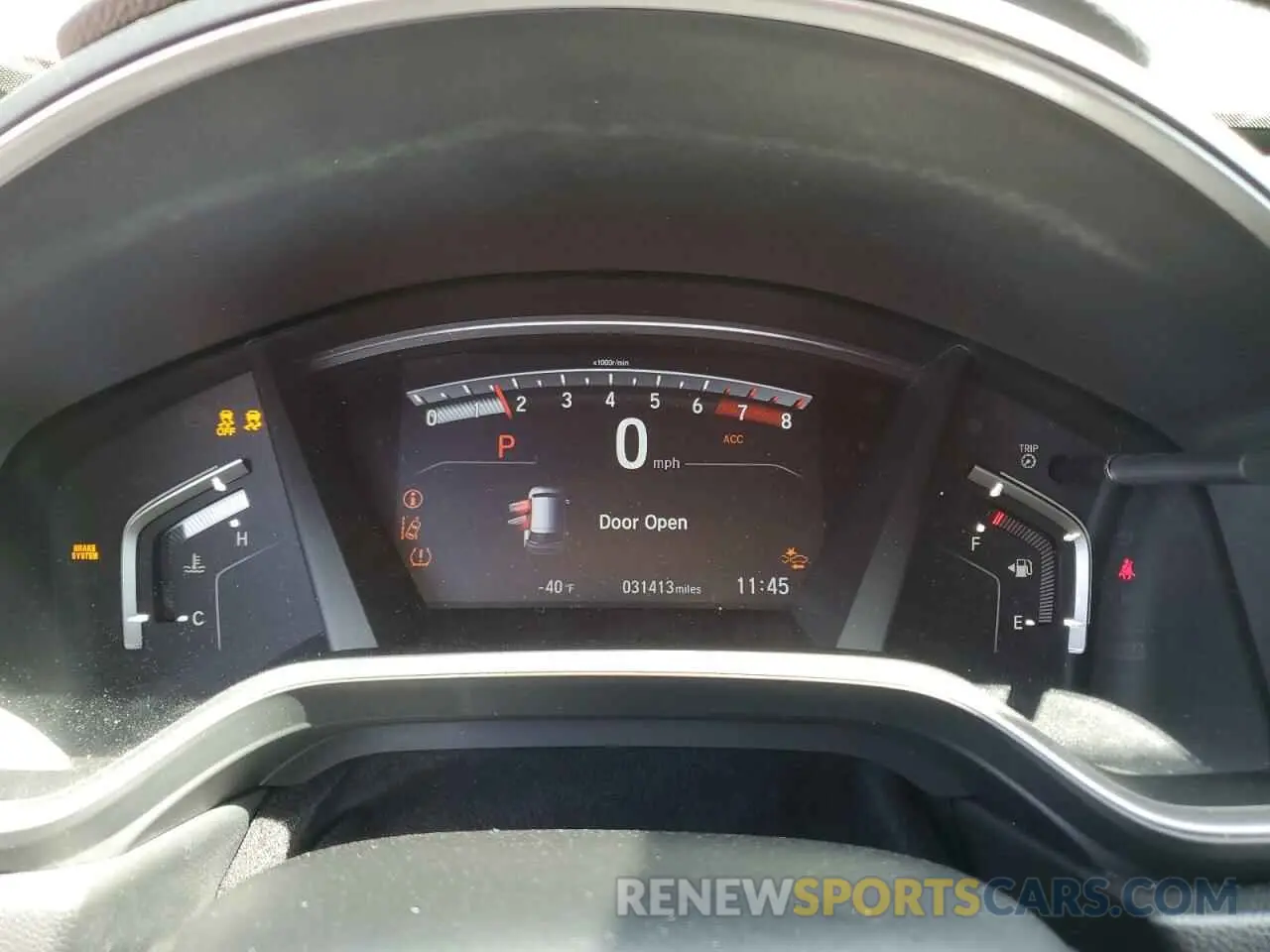 9 Photograph of a damaged car 2HKRW2H53LH637571 HONDA CRV 2020