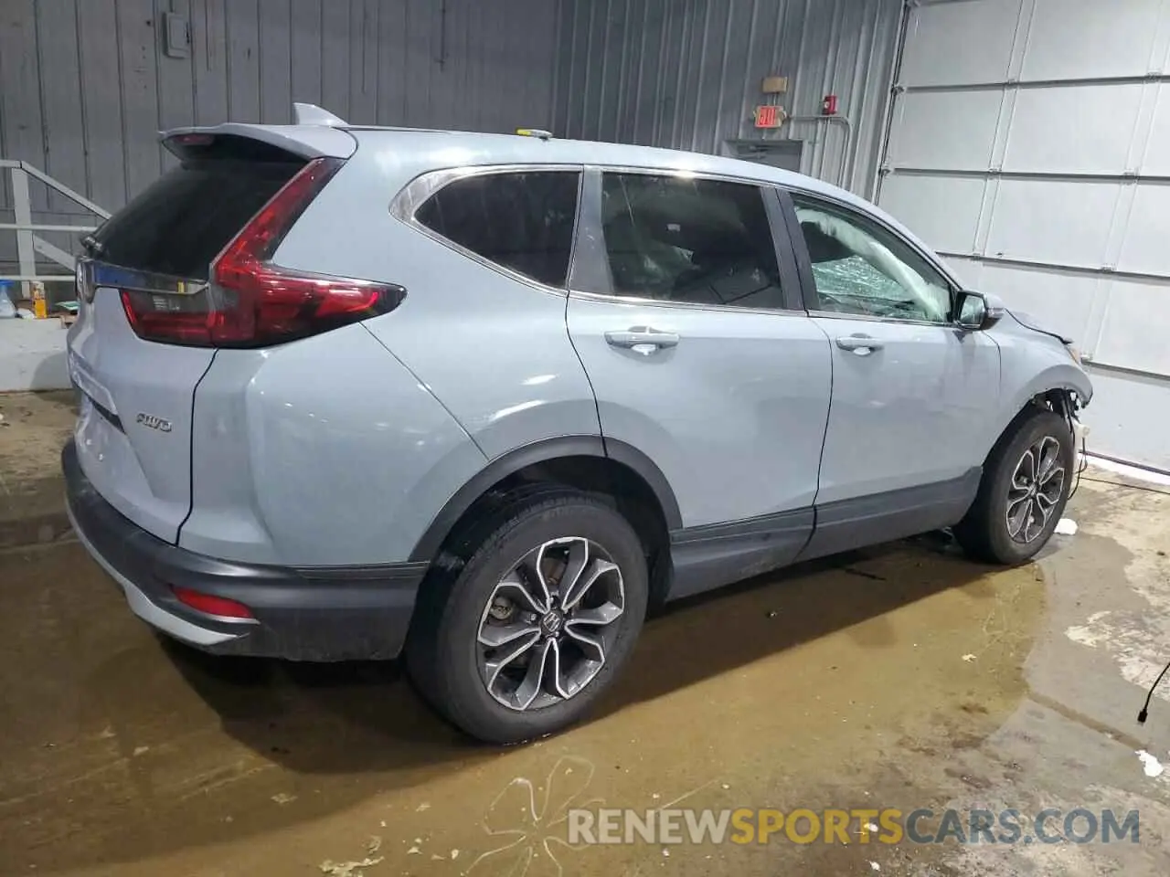 3 Photograph of a damaged car 2HKRW2H55LH636762 HONDA CRV 2020