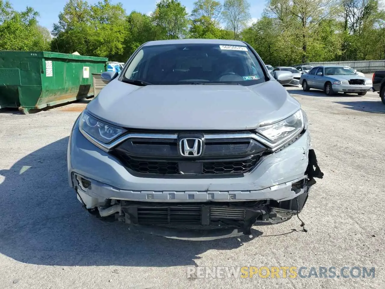 5 Photograph of a damaged car 2HKRW2H55LH661161 HONDA CRV 2020
