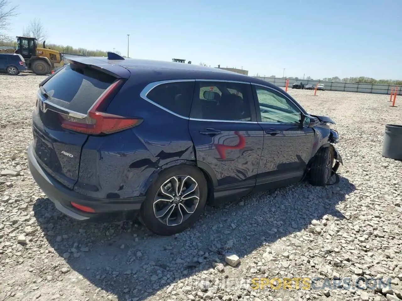 3 Фотография поврежденного автомобиля 2HKRW2H55LH667445 HONDA CRV 2020