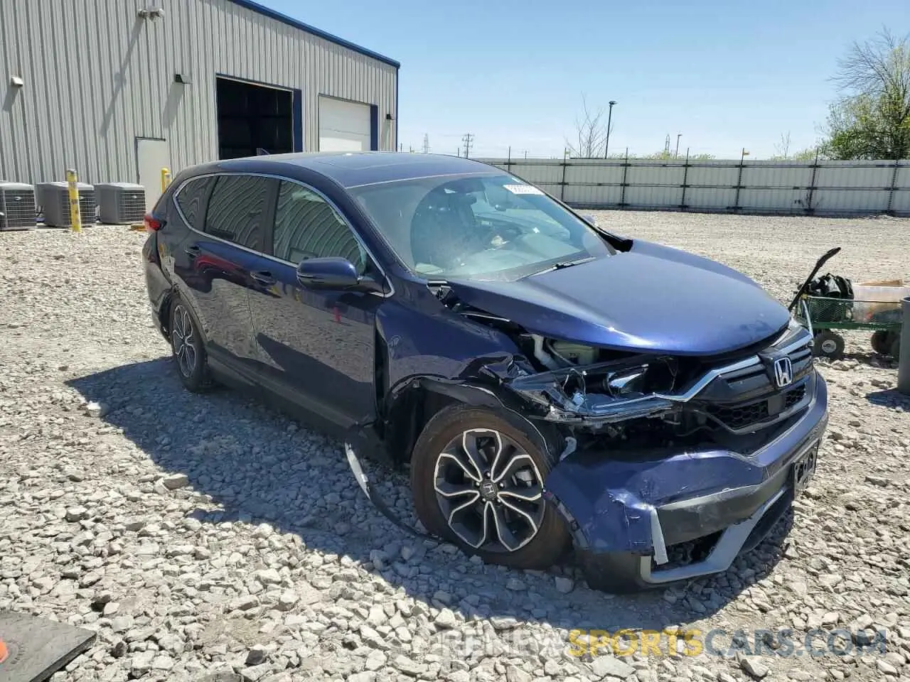 4 Фотография поврежденного автомобиля 2HKRW2H55LH667445 HONDA CRV 2020