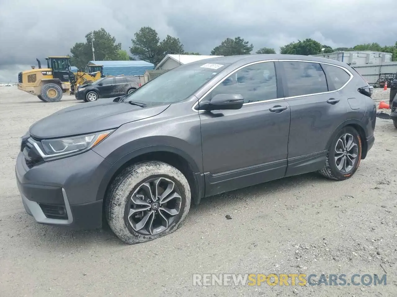 1 Photograph of a damaged car 2HKRW2H57LH675062 HONDA CRV 2020
