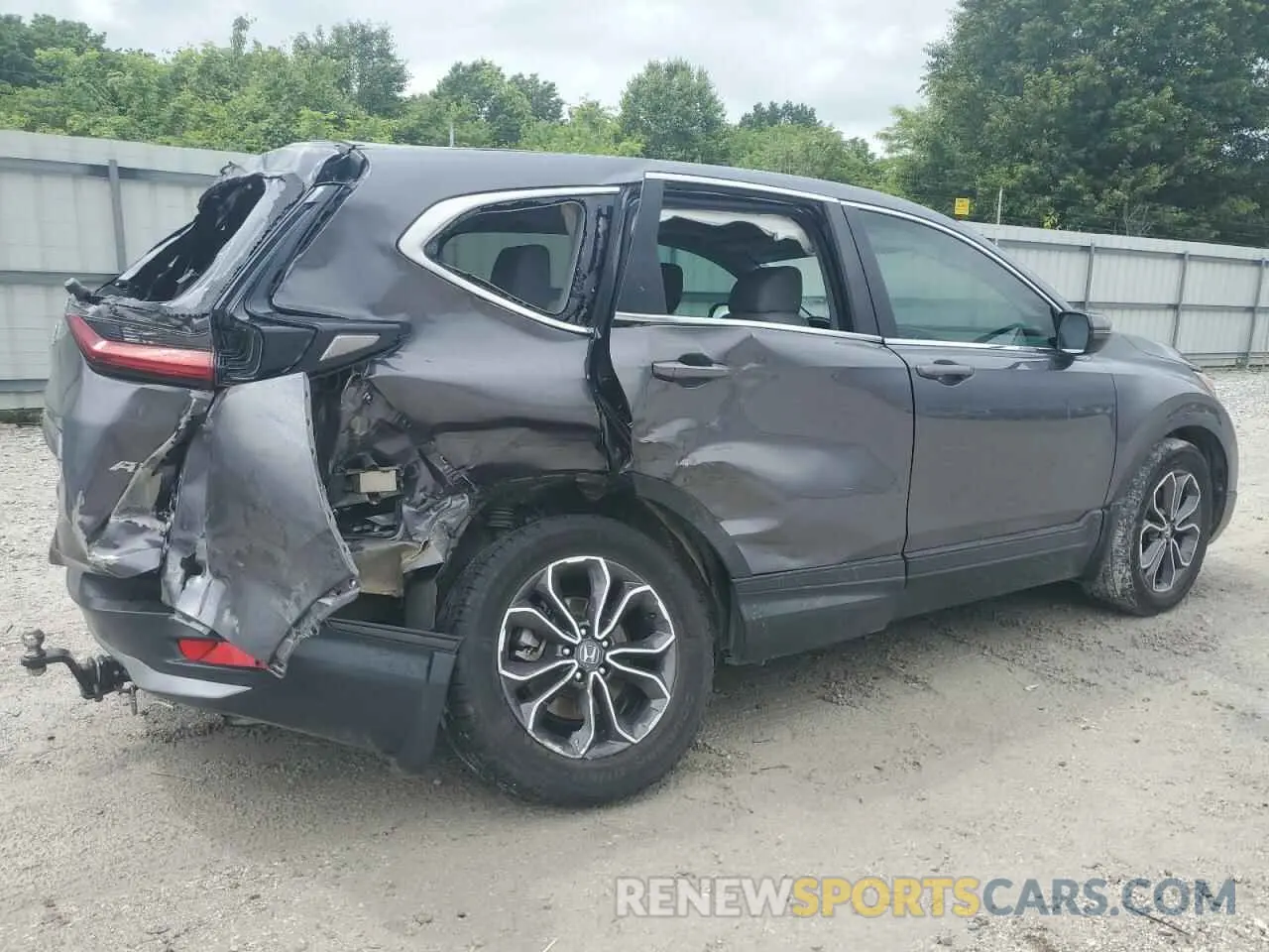 3 Photograph of a damaged car 2HKRW2H57LH675062 HONDA CRV 2020