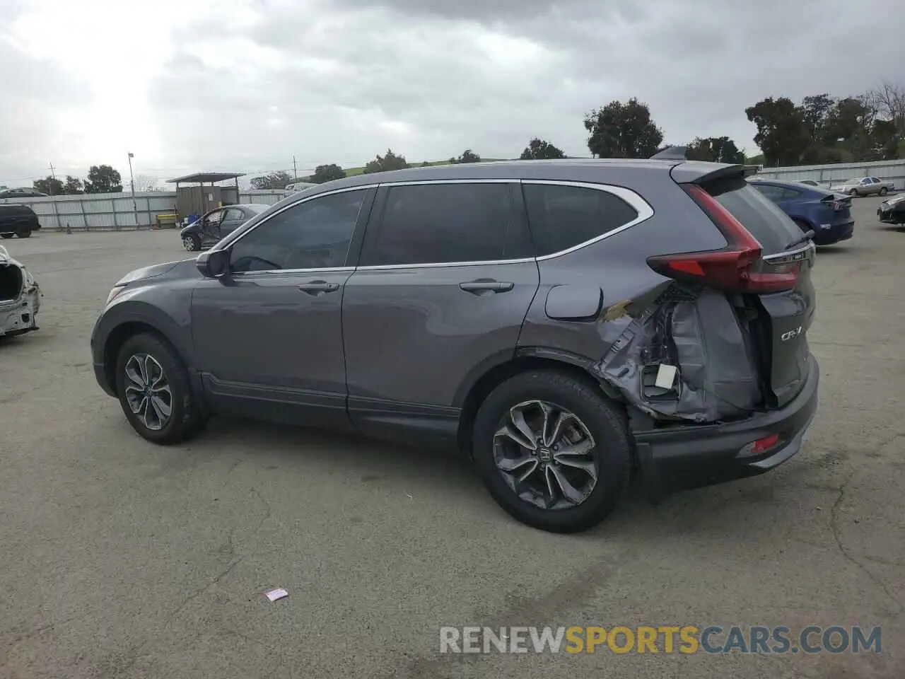 2 Photograph of a damaged car 2HKRW2H59LH671546 HONDA CRV 2020