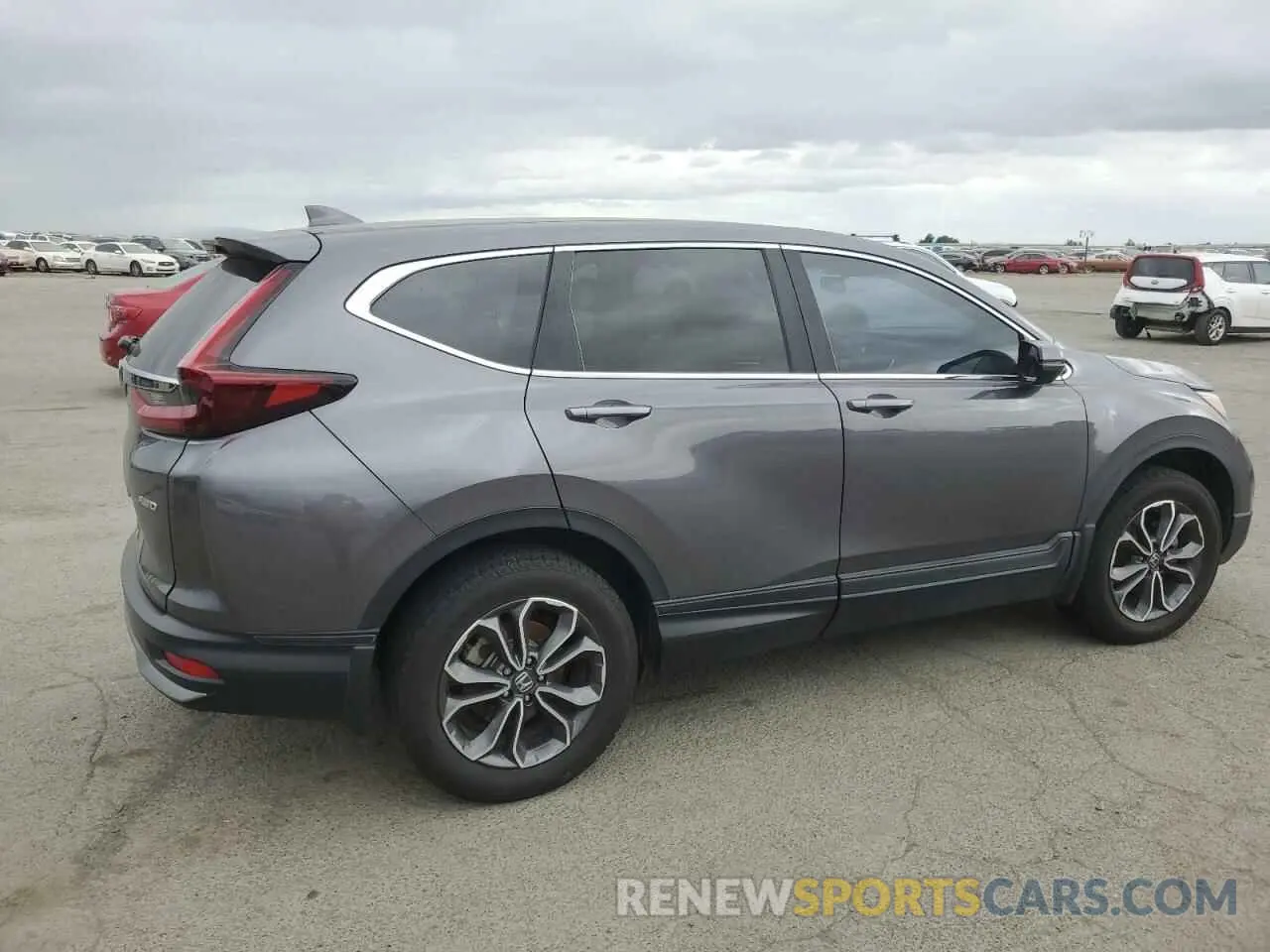 3 Photograph of a damaged car 2HKRW2H59LH671546 HONDA CRV 2020