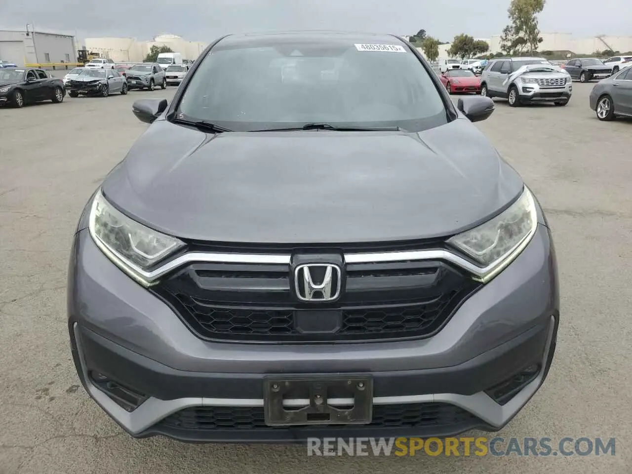 5 Photograph of a damaged car 2HKRW2H59LH671546 HONDA CRV 2020