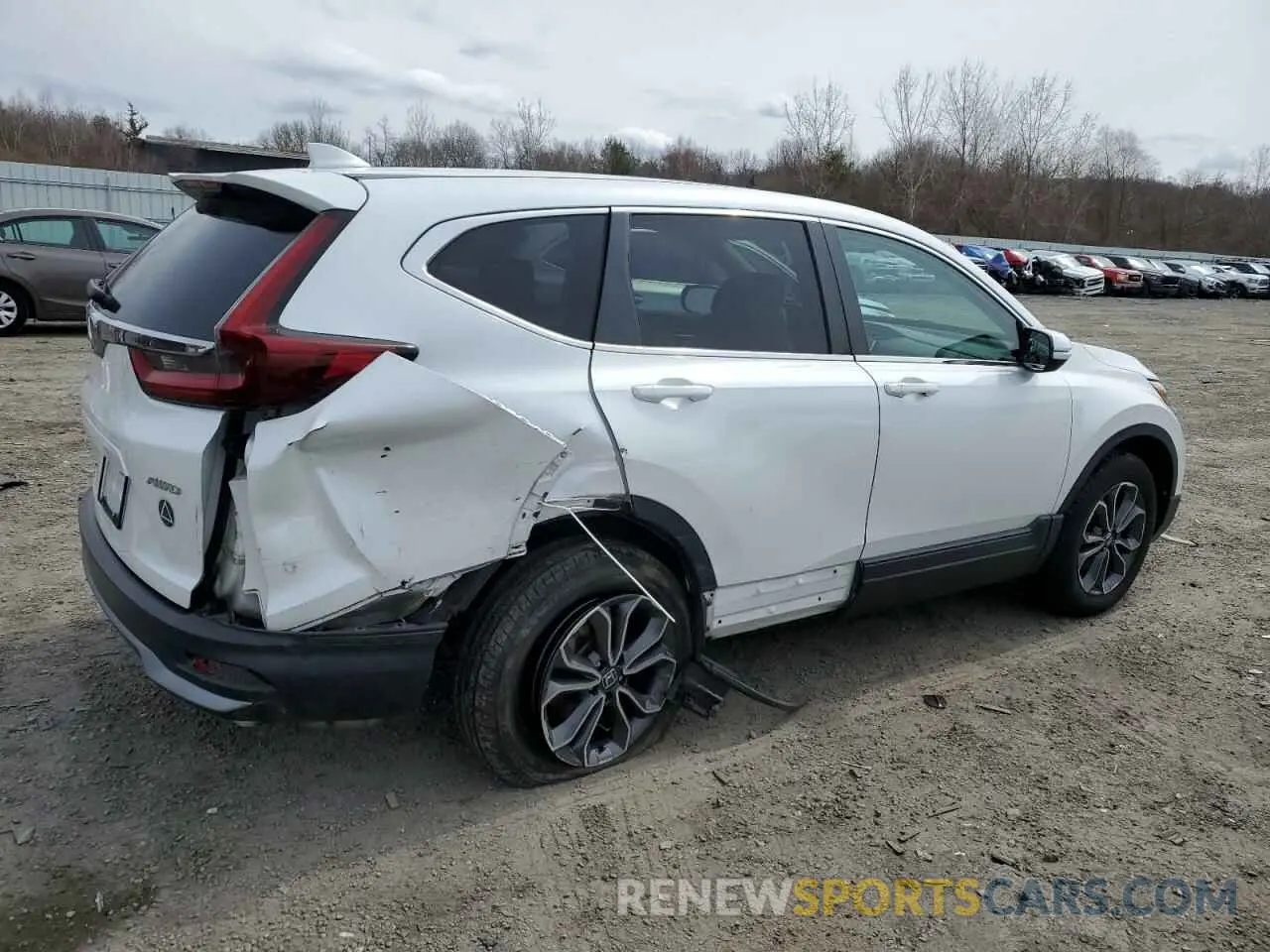 3 Photograph of a damaged car 2HKRW2H59LH677234 HONDA CRV 2020