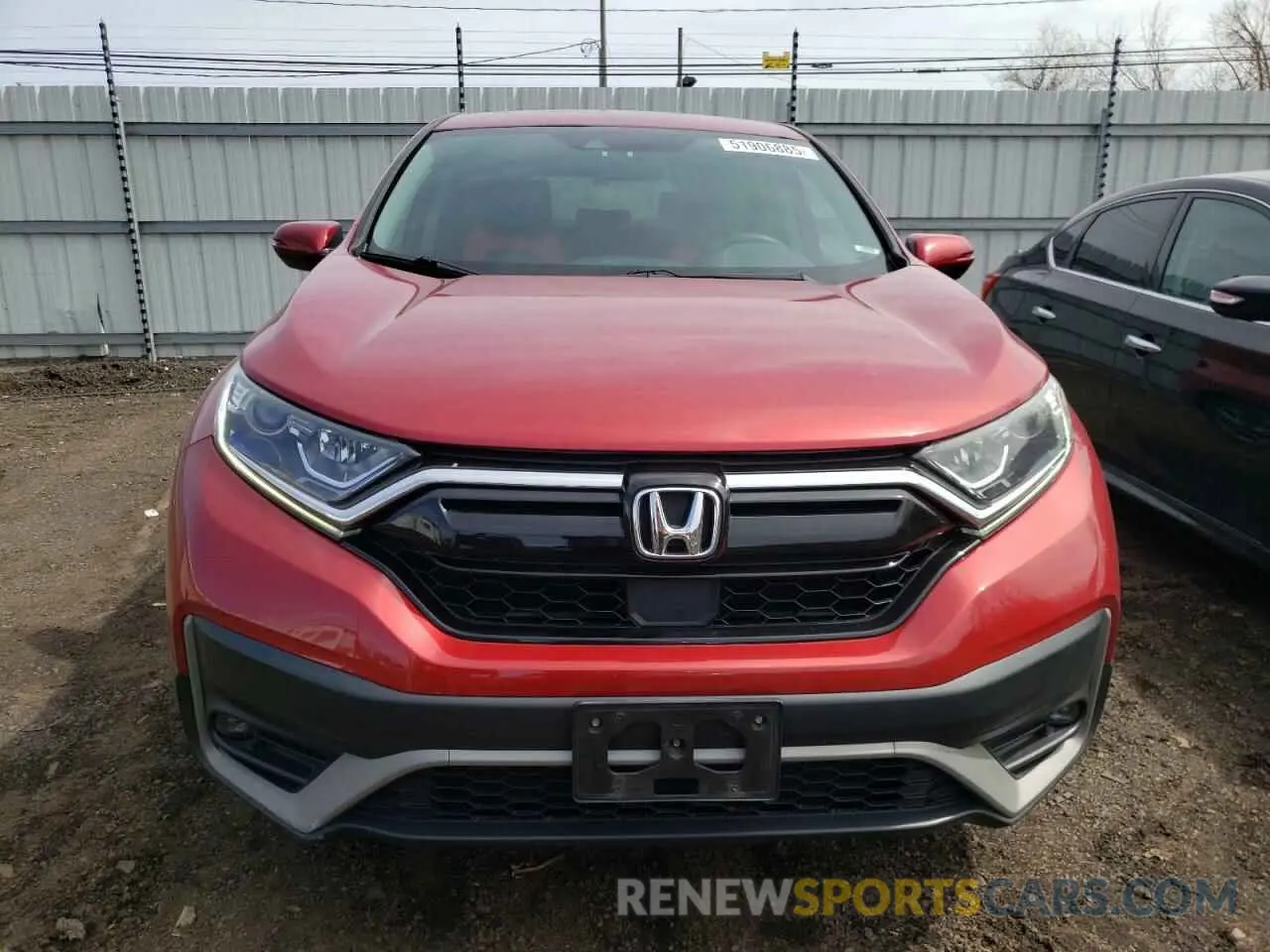 5 Photograph of a damaged car 2HKRW2H5XLH638801 HONDA CRV 2020