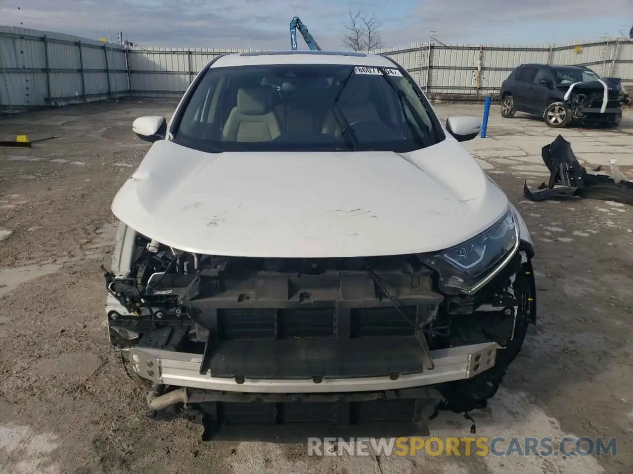 5 Фотография поврежденного автомобиля 2HKRW2H81LH613327 HONDA CRV 2020