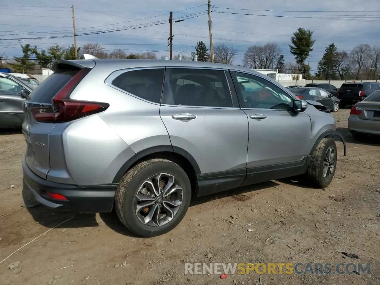 3 Photograph of a damaged car 2HKRW2H83LH685226 HONDA CRV 2020