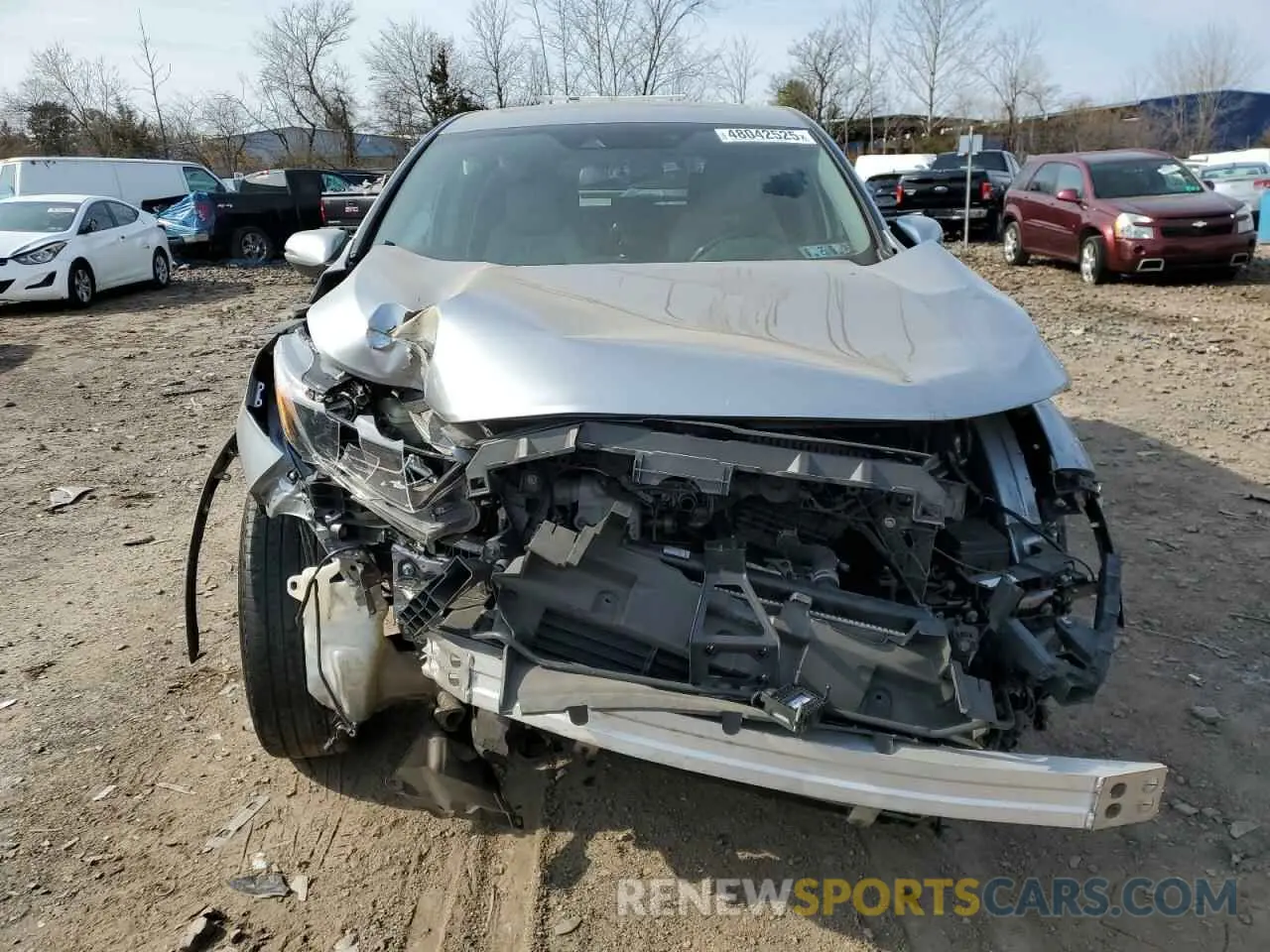 5 Photograph of a damaged car 2HKRW2H83LH685226 HONDA CRV 2020