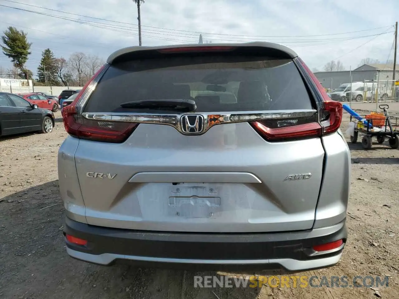6 Photograph of a damaged car 2HKRW2H83LH685226 HONDA CRV 2020