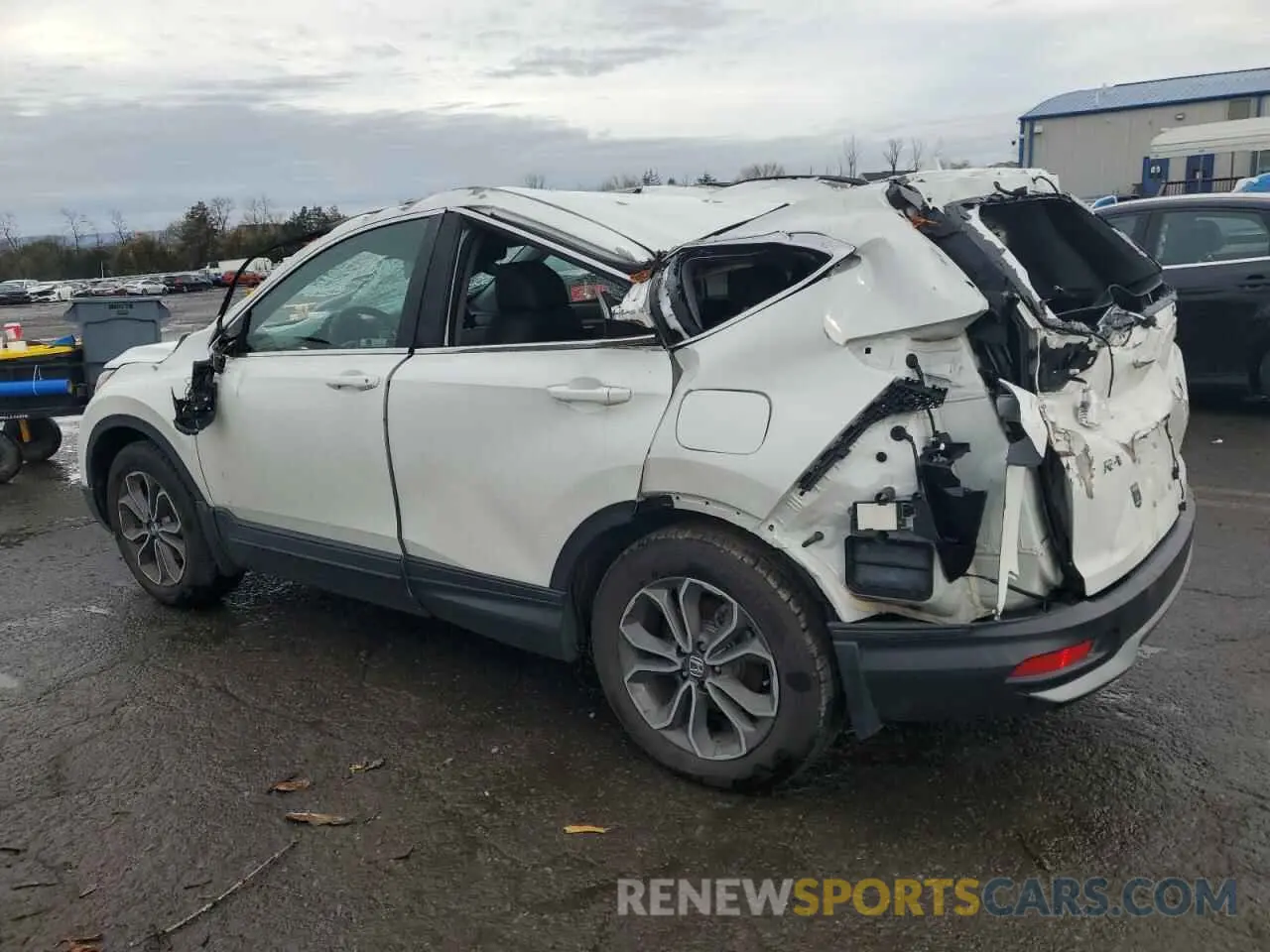 2 Photograph of a damaged car 2HKRW2H83LH693293 HONDA CRV 2020
