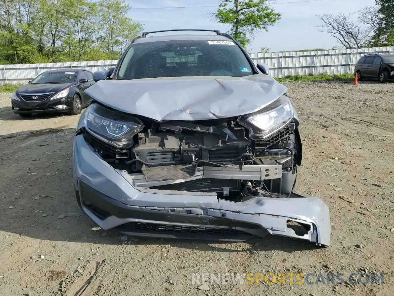 5 Photograph of a damaged car 2HKRW2H84LH623544 HONDA CRV 2020