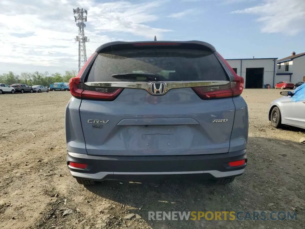 6 Photograph of a damaged car 2HKRW2H84LH623544 HONDA CRV 2020