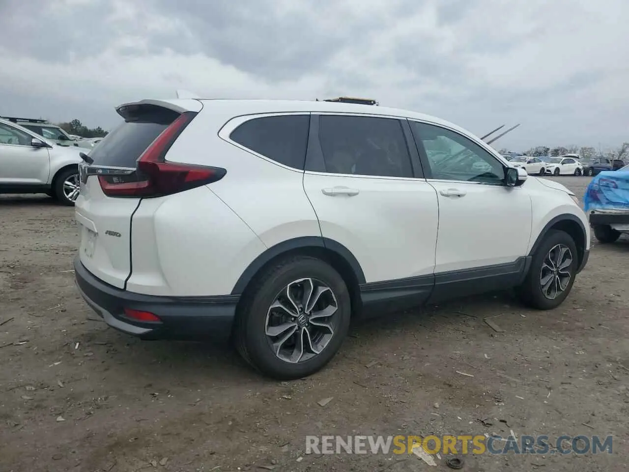 3 Фотография поврежденного автомобиля 2HKRW2H86LH665200 HONDA CRV 2020